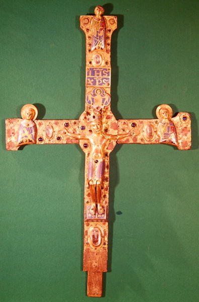 Altar cross by French School